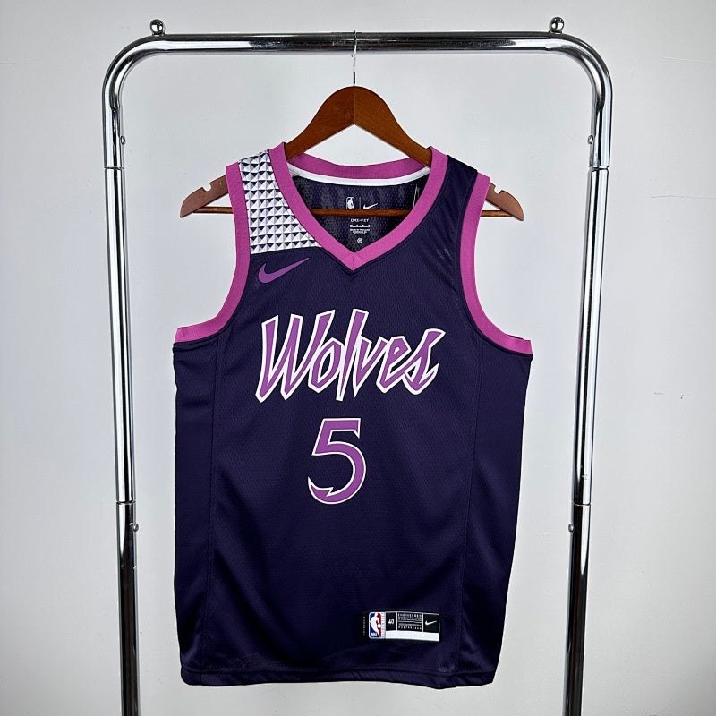 Maillot Minnesota Timberwolves City Edition Prince - Violet