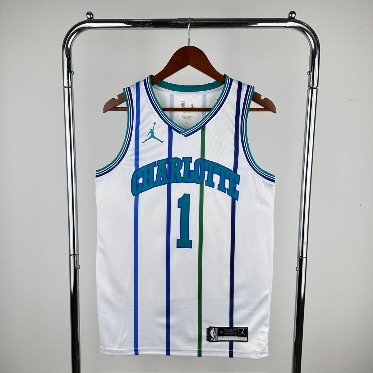 Maillot Charlotte Hornets Classic Edition 2018-19 - Blanc