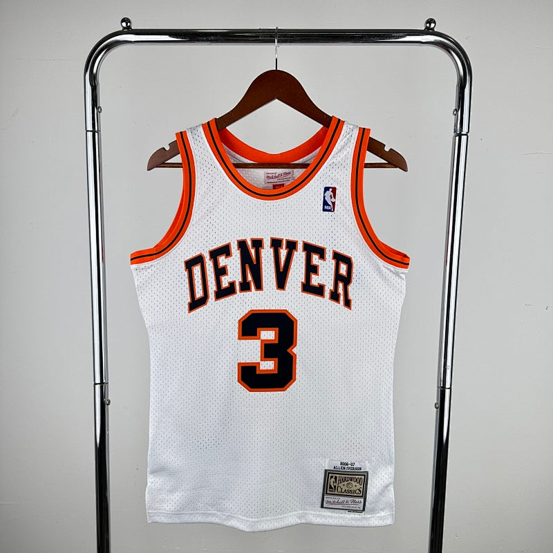 Maillot Denver Nuggets Retro ABA 2006-07 - Blanc