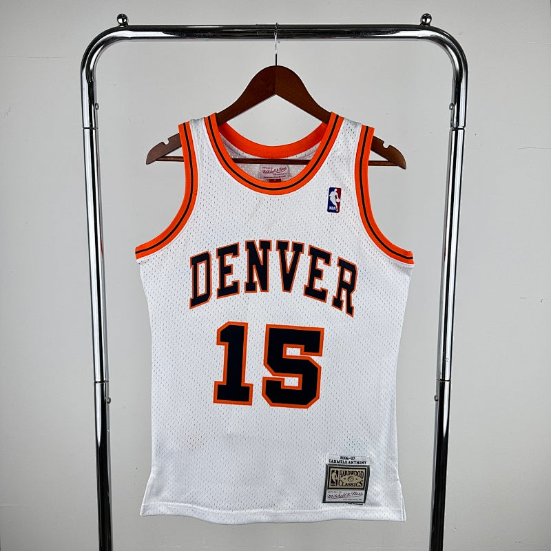 Maillot Denver Nuggets Retro ABA 2006-07 - Blanc