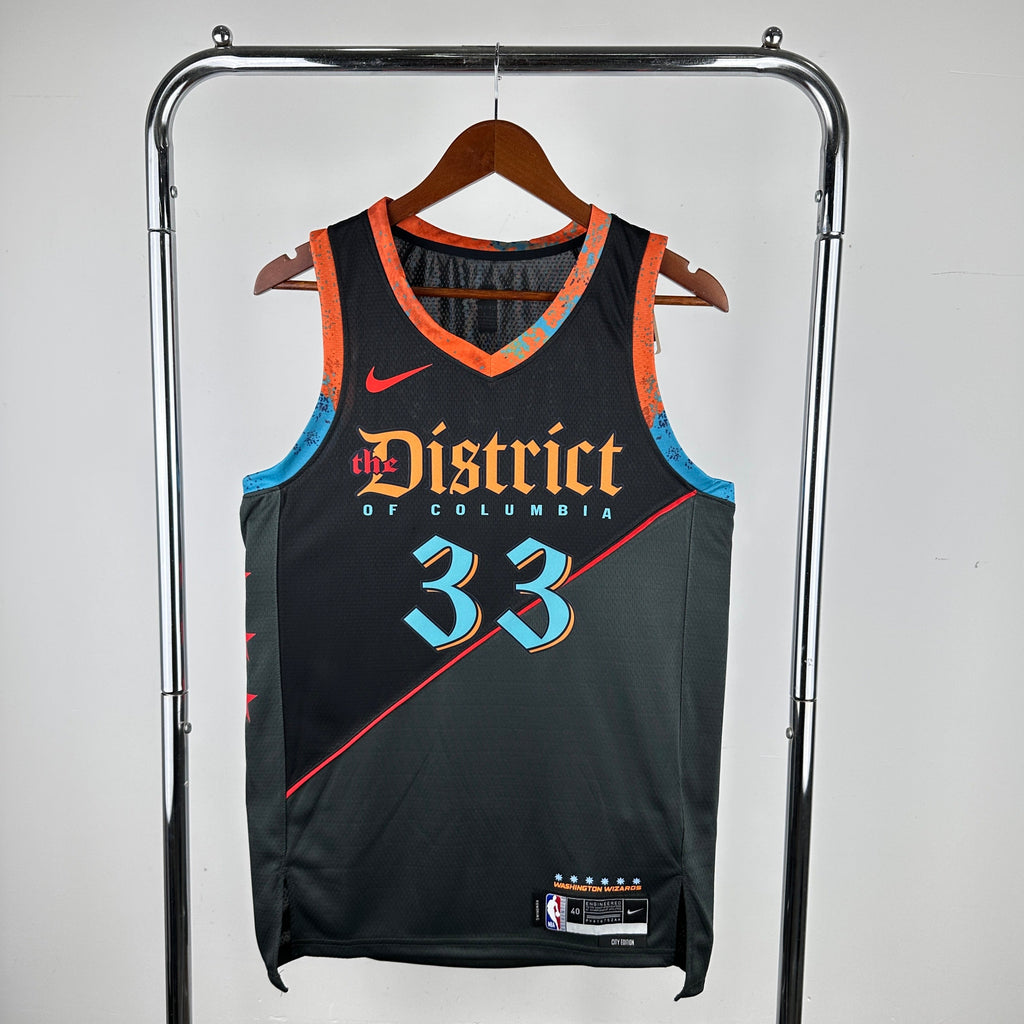 Maillot Washington Wizards City Edition 2023-24 The District - Anthracite