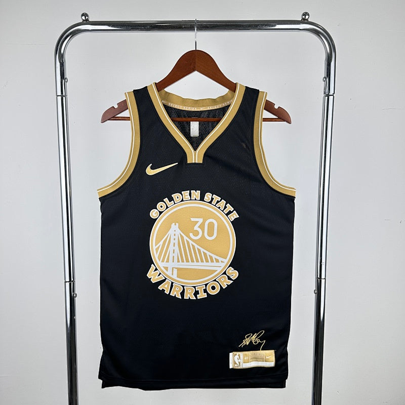 Maillot Golden State Warriors Edition Pont - Noir et or
