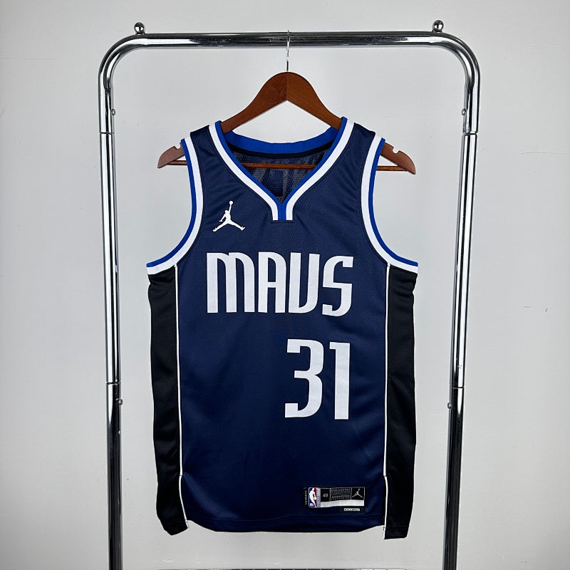 Maillot Dallas Mavericks Statement Edition 2022-23 - Bleu marine