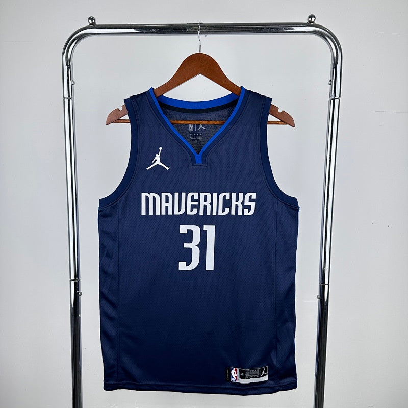 Maillot Dallas Mavericks Statement Edition Retro - Bleu marine