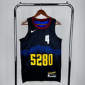 Maillot Denver Nuggets City Edition 2023-24 5280 - Noir