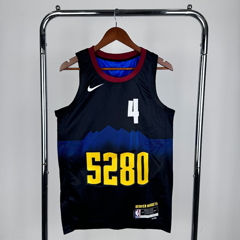 Maillot Denver Nuggets City Edition 2023-24 5280 - Noir