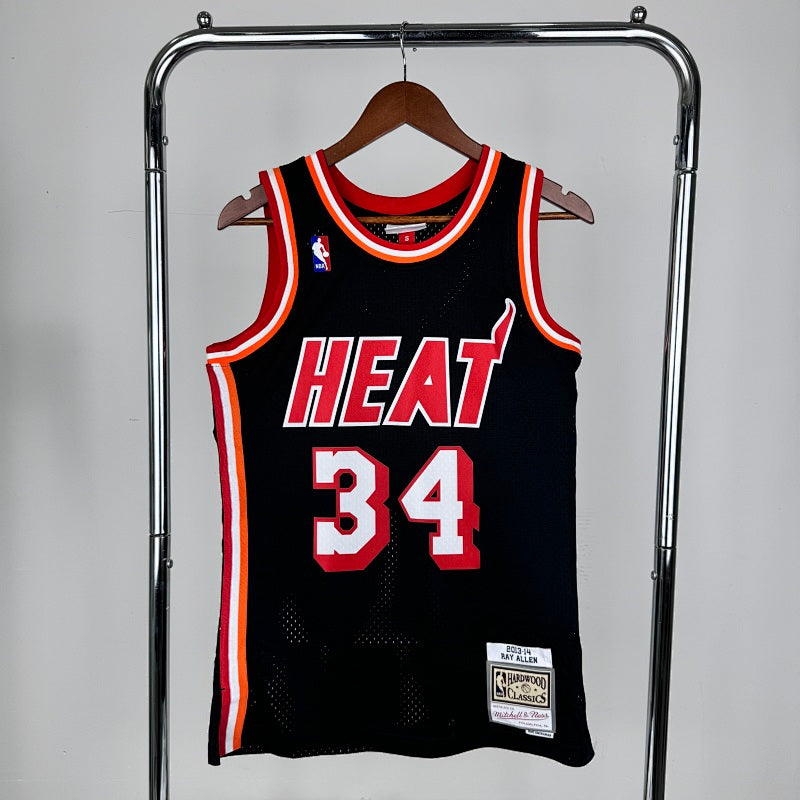 Maillot Miami Heat Hardwood Classics 2013-14 - Noir