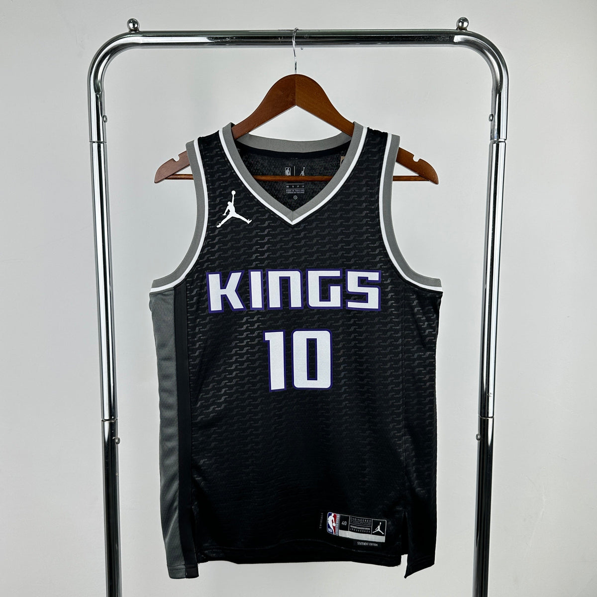 Maillot Sacramento Kings Statement Edition Retro - Noir