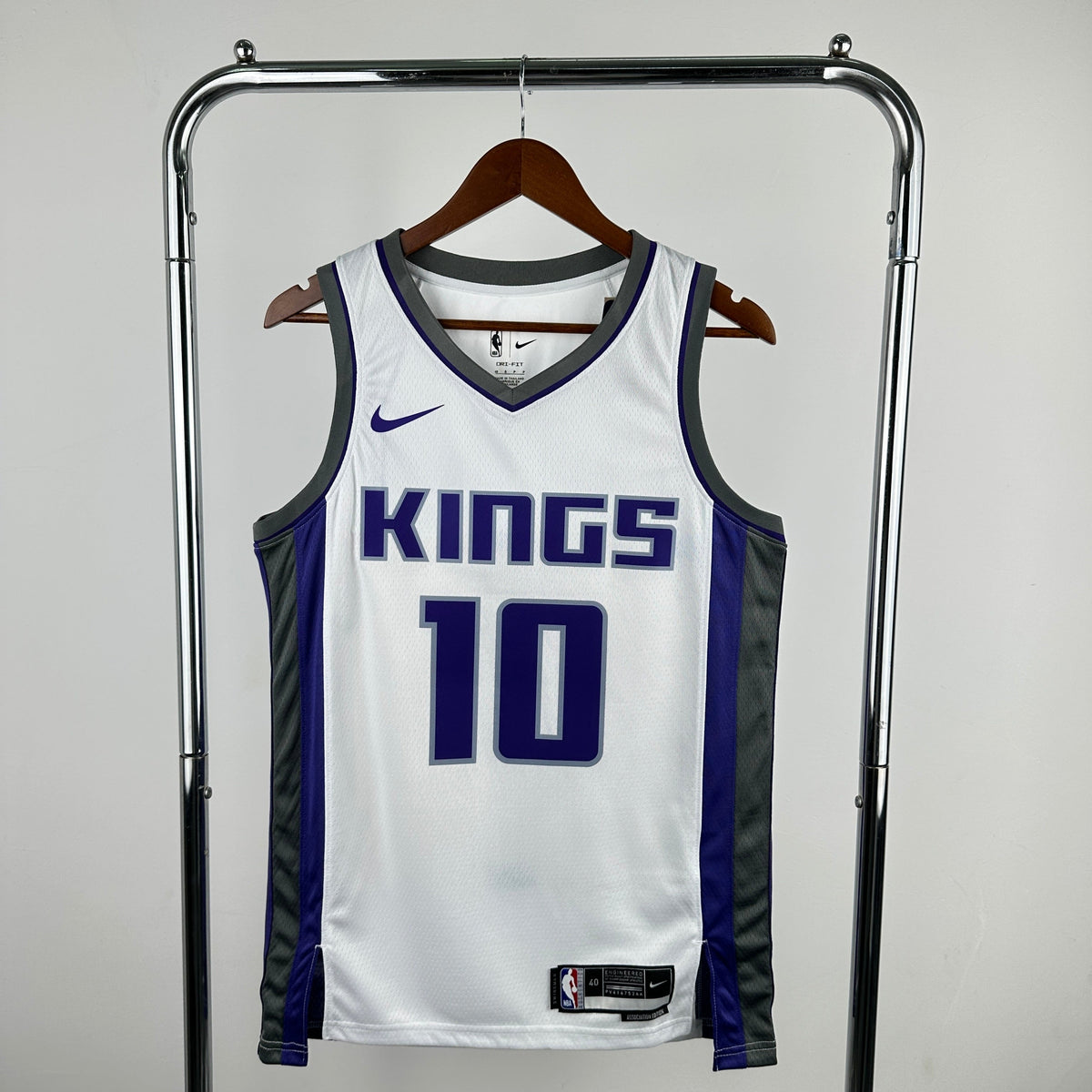 Maillot Sacramento Kings Association Edition Retro Kings - Blanc
