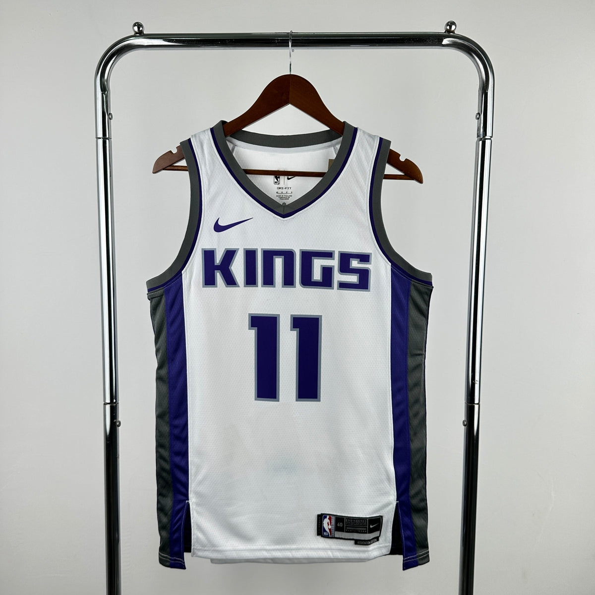 Maillot Sacramento Kings Association Edition Retro Kings - Blanc