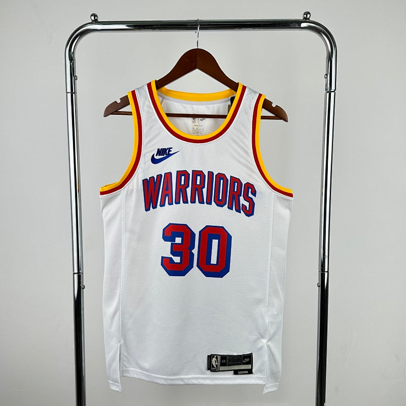 Maillot Golden State Warriors Classic Edition 2024-25 - Blanc