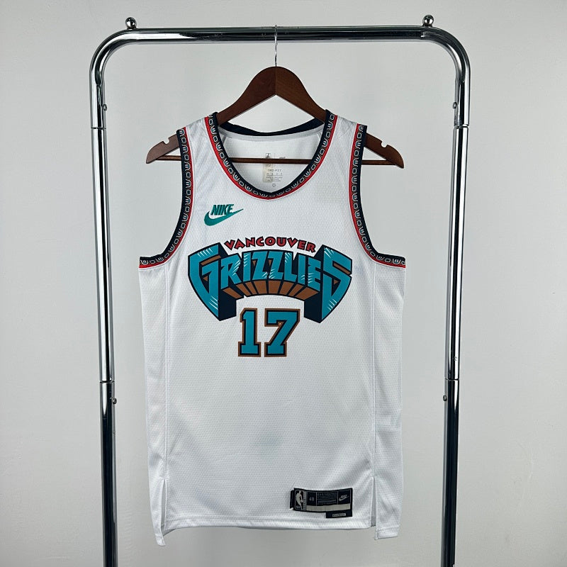 Maillot Memphis Grizzlies Classic Edition 2024-25 Vancouver - Blanc