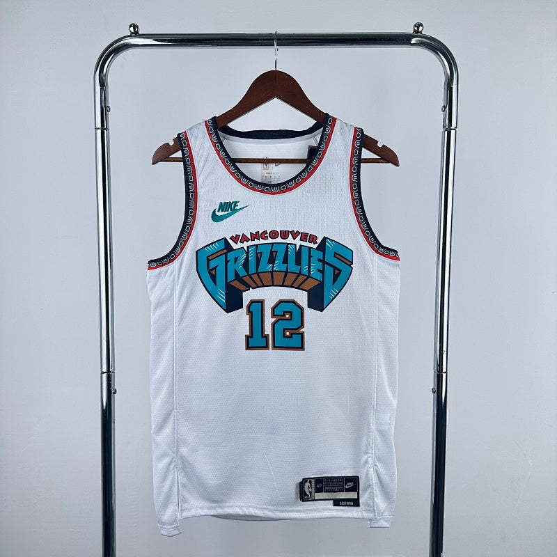 Maillot Memphis Grizzlies Classic Edition 2024-25 Vancouver - Blanc