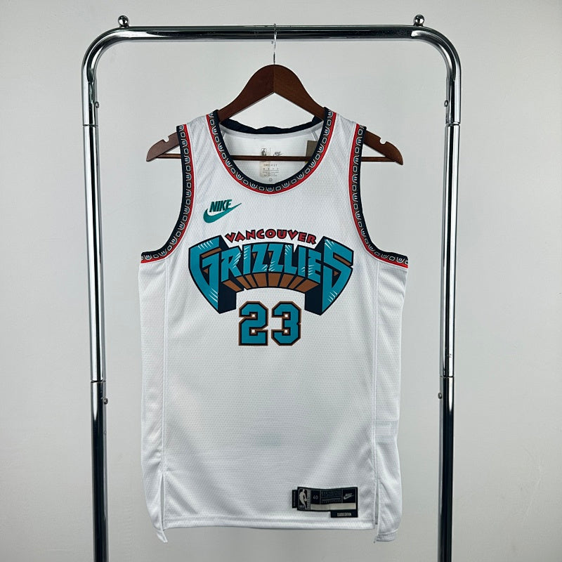 Maillot Memphis Grizzlies Classic Edition 2024-25 Vancouver - Blanc