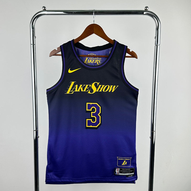 Maillot Los Angeles Lakers City Edition 2024-25 Lake Show - Violet