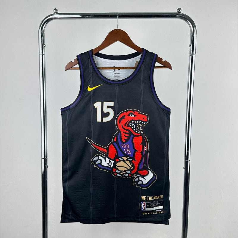 Maillot Toronto Raptors City Edition 2024-25 Toronto Finest - Noir