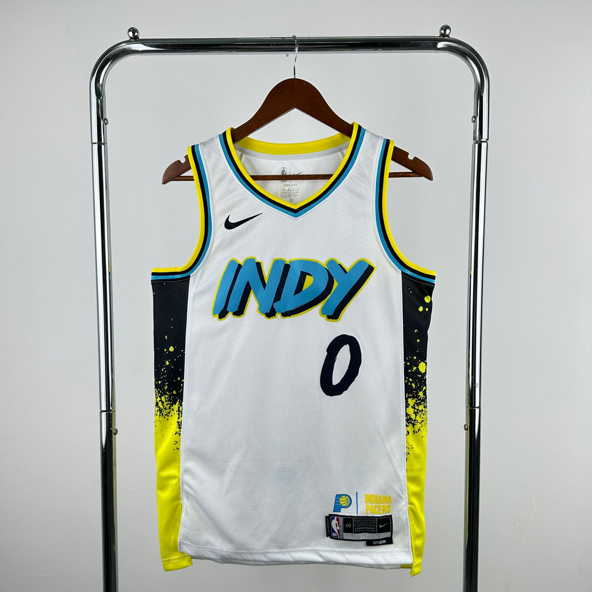 Maillot Indiana Pacers City Edition 2024-25 - Blanc
