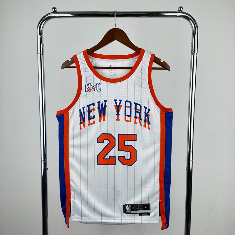 Maillot New York Knicks City Edition 2024-25 - Blanc