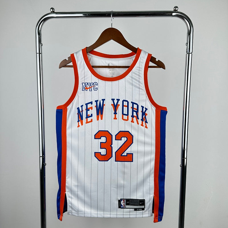 Maillot New York Knicks City Edition 2024-25 - Blanc