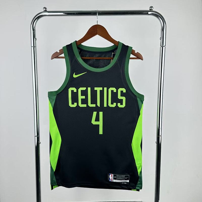 Maillot Boston Celtics City Edition 2024-25 - Noir et vert