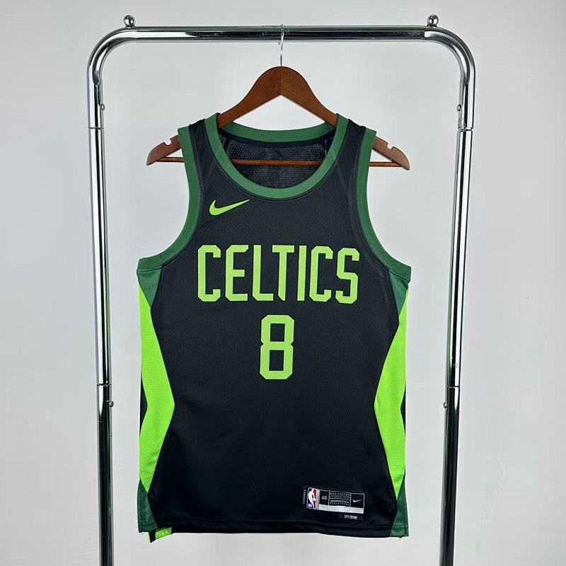 Maillot Boston Celtics City Edition 2024-25 - Noir et vert