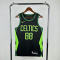 Maillot Boston Celtics City Edition 2024-25 - Noir et vert