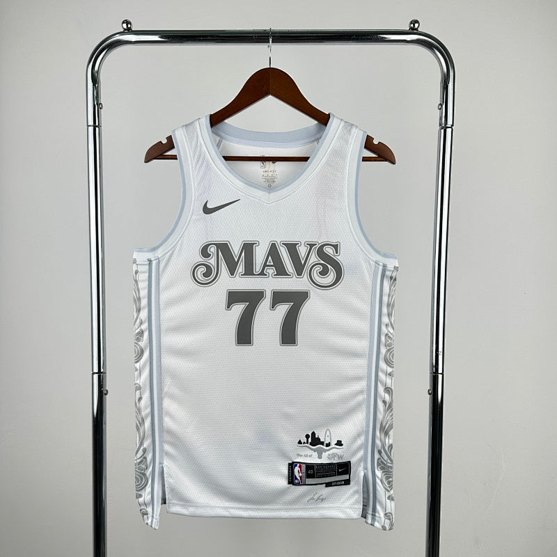 Maillot Dallas Mavericks City Edition 2024-25 - Blanc