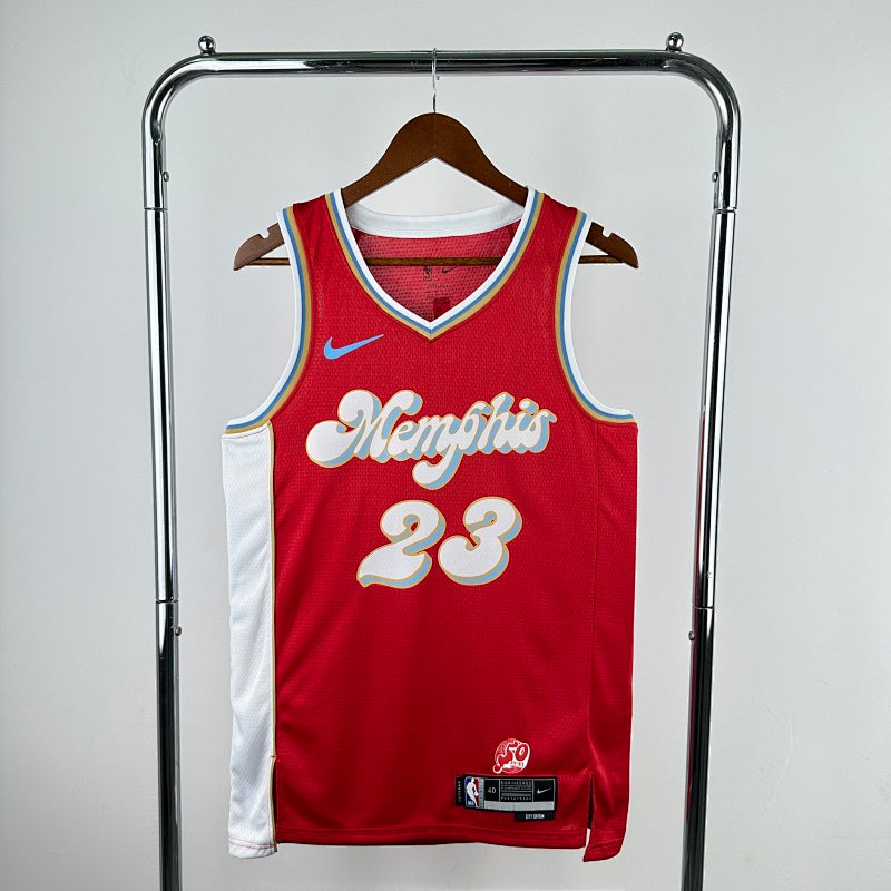 Maillot Memphis Grizzlies City Edition 2024-25 Memphis Sounds - Rouge