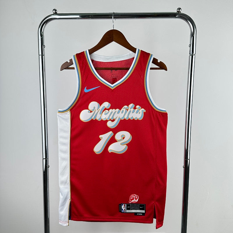 Maillot Memphis Grizzlies City Edition 2024-25 Memphis Sounds - Rouge