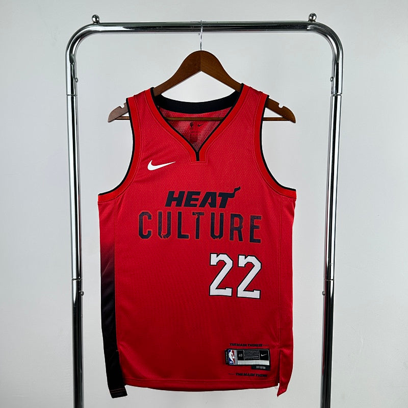 Maillot Miami Heat City Edition 2024-25 Heat Culture - Rouge