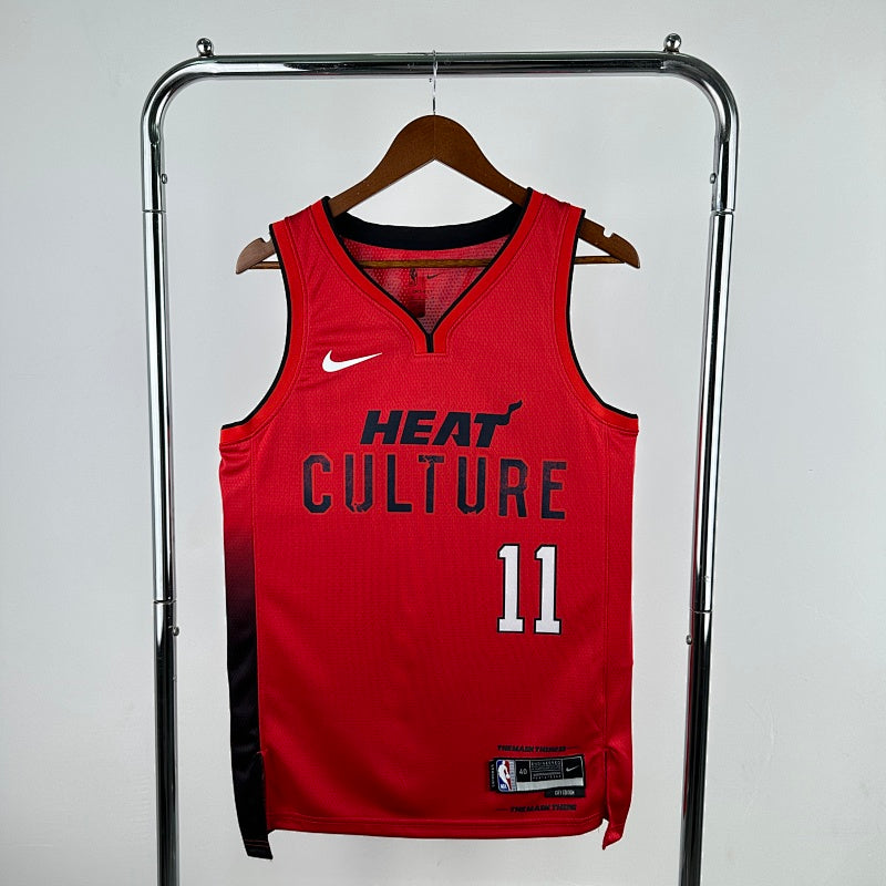 Maillot Miami Heat City Edition 2024-25 Heat Culture - Rouge