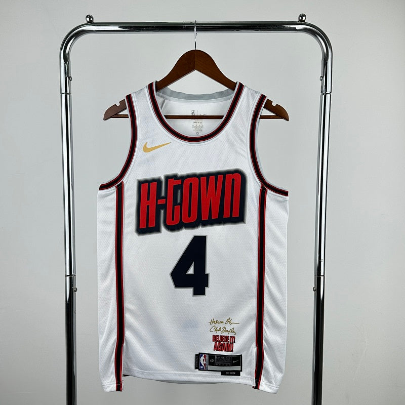 Maillot Houston Rockets City Edition 2024-25 Hometown Heroes - Blanc