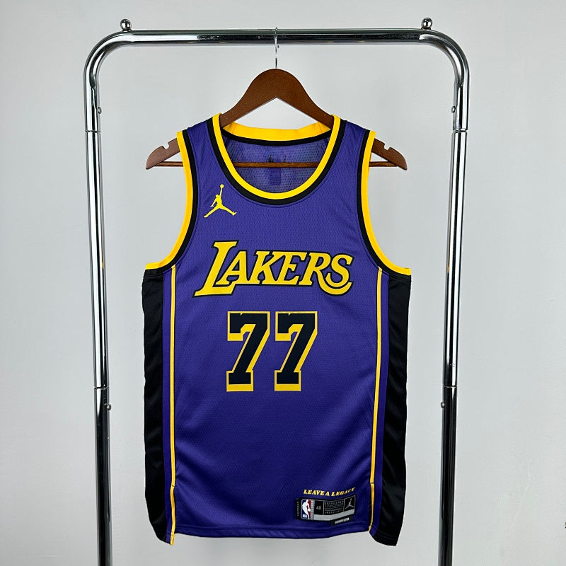 Maillot Los Angeles Lakers Statement Edition 2022-23 - Violet et noir