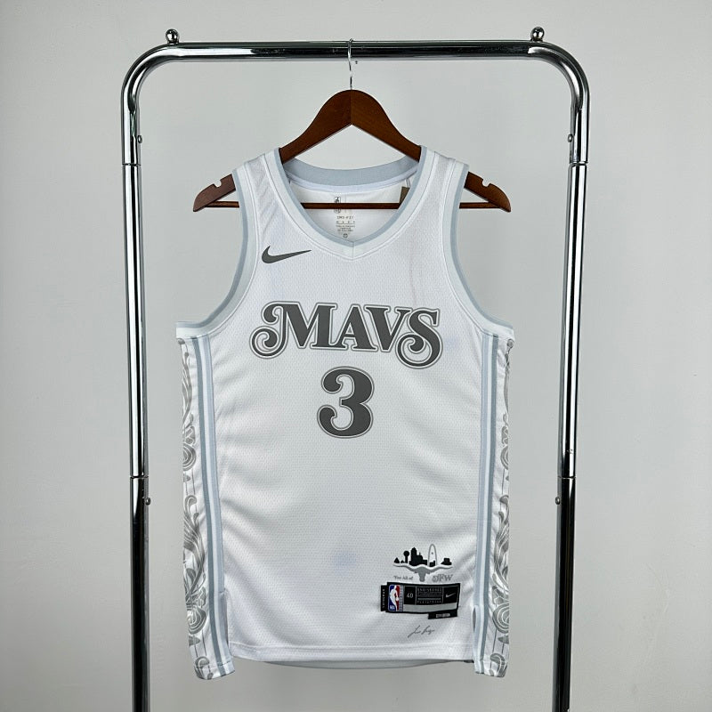 Maillot Dallas Mavericks City Edition 2024-25 - Blanc