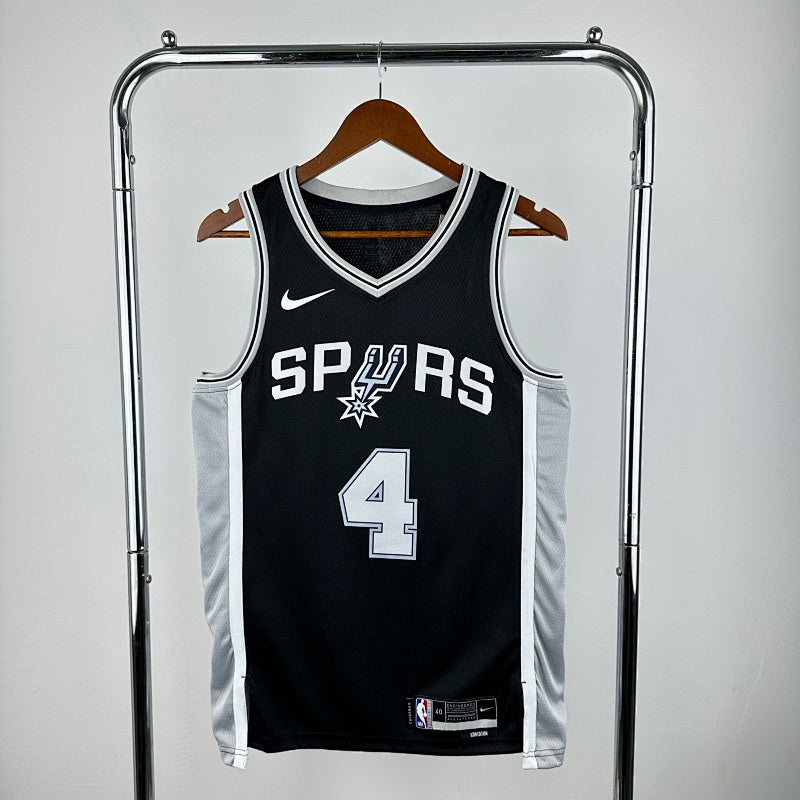 Maillot San Antonio Spurs Icon Edition - Noir