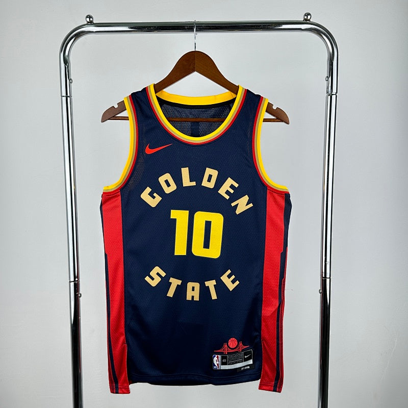 Maillot Golden State Warriors City Edition 2024-25 Golden Era - Bleu marine