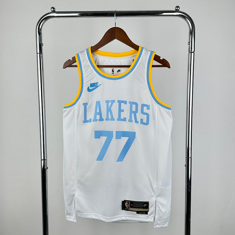 Maillot Los Angeles Lakers Classic Edition 2022-23 - Blanc et bleu ciel