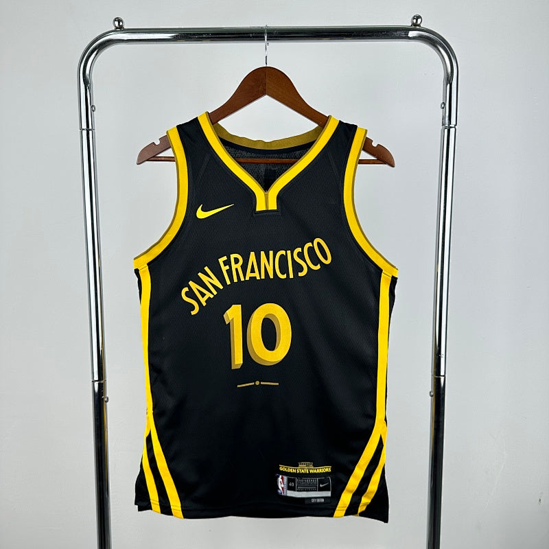 Maillot Golden State Warriors City Edition 2023-24 - Noir