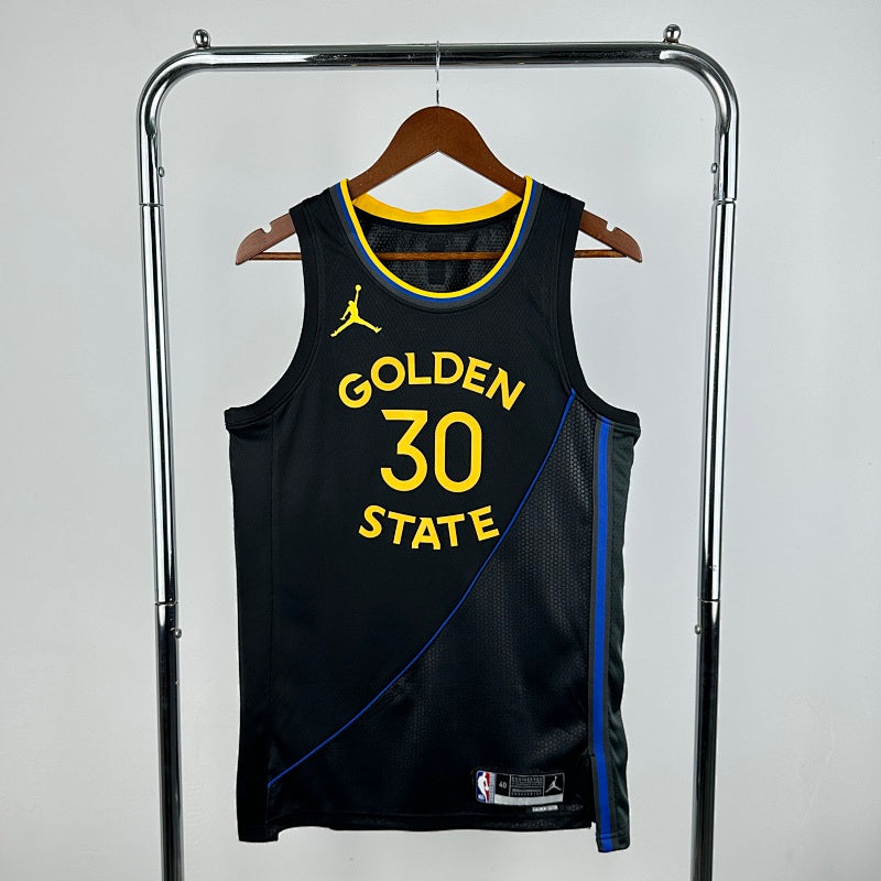 Maillot Golden State Warriors Statement Edition 2024-25 - Noir