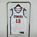 Maillot Washington Wizards City Edition 2024-25 Beyond Boundaries - Bleu clair