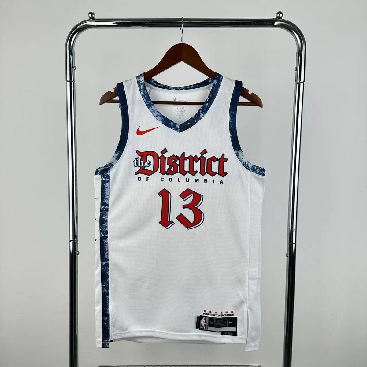 Maillot Washington Wizards City Edition 2024-25 Beyond Boundaries - Bleu clair