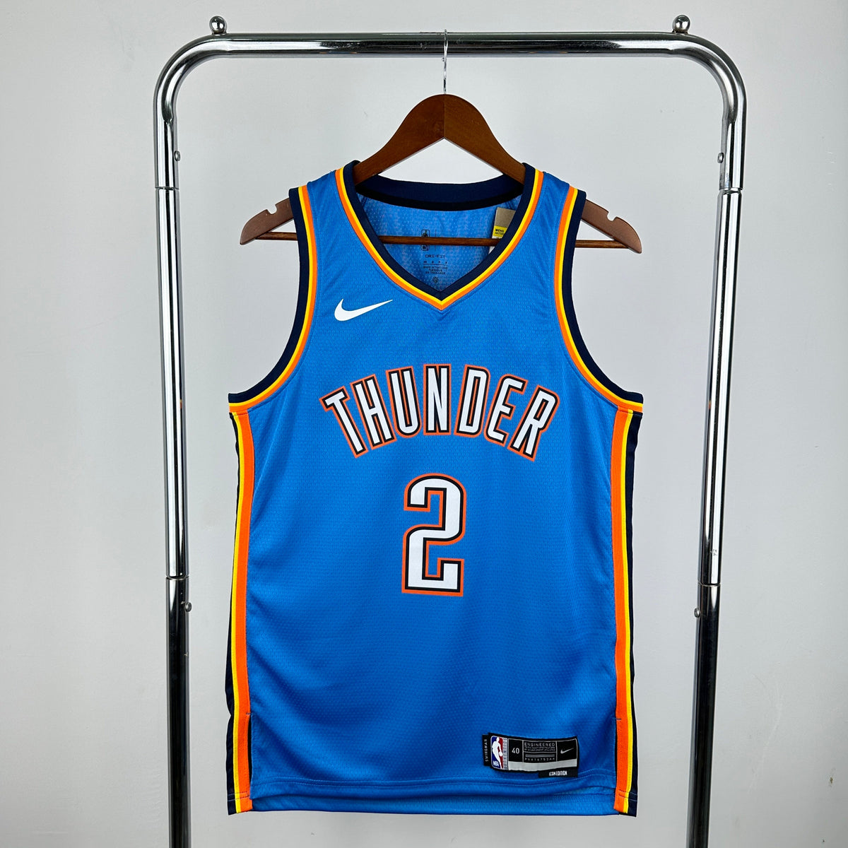 Maillot Oklahoma City Thunder Icon Edition Thunder - Bleu