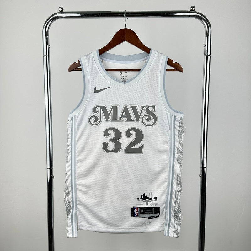 Maillot Dallas Mavericks City Edition 2024-25 - Blanc