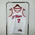 Maillot Houston Rockets City Edition 2023-24 Hometown Heroes - Blanc