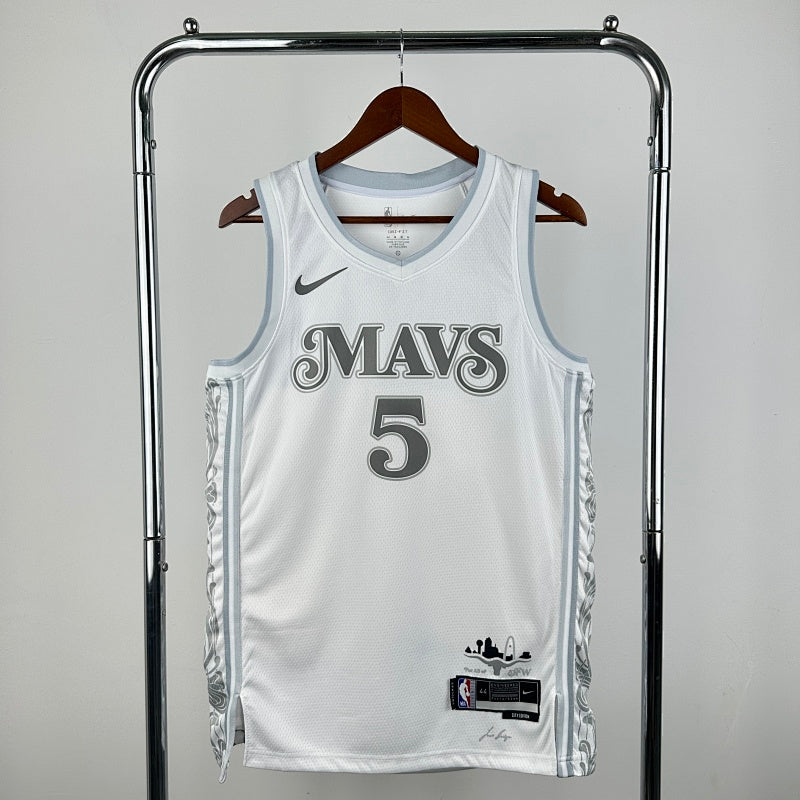 Maillot Dallas Mavericks City Edition 2024-25 - Blanc