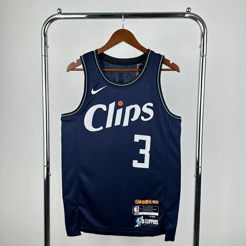 Maillot Los Angeles Clippers City Edition 2023-24 LA x Jonas Wood - Bleu marine