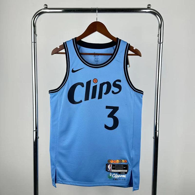 Maillot Los Angeles Clippers City Edition 2024-25 - Bleu clair