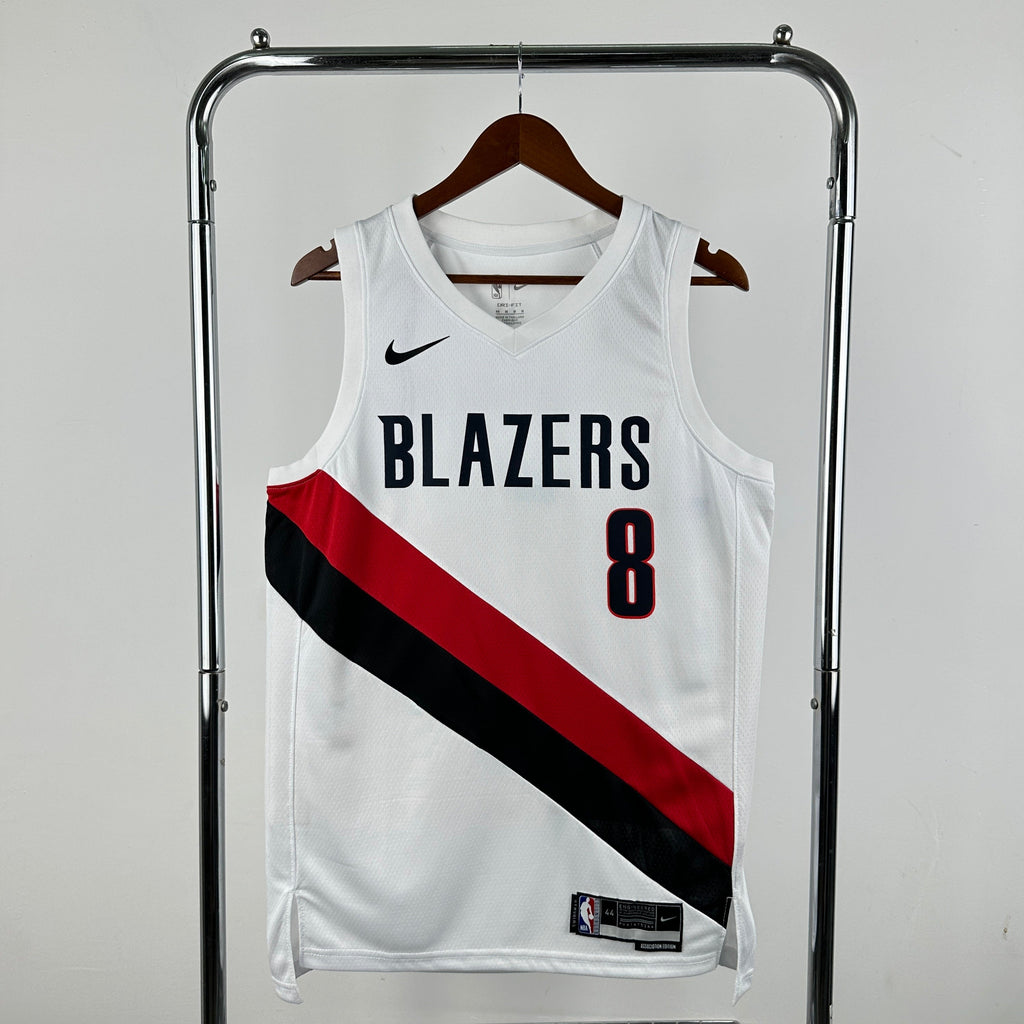 Maillot Portland Trail Blazers Association Edition 2025-26 - Blanc