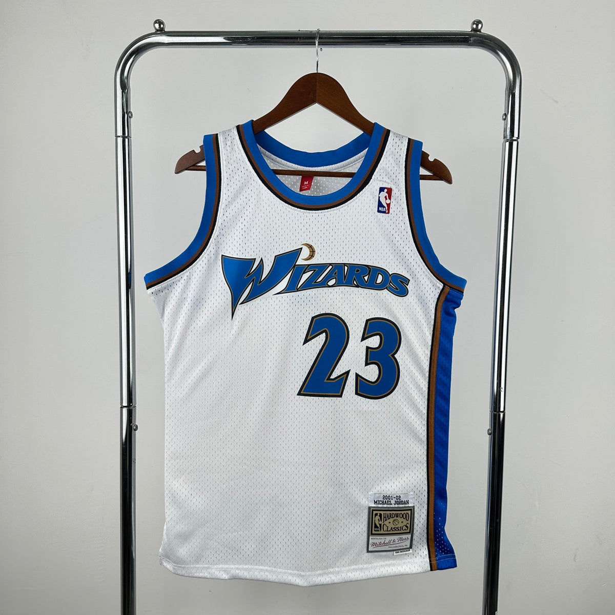 Maillot Washington Wizards Hardwood Classics 2001-02 - Blanc