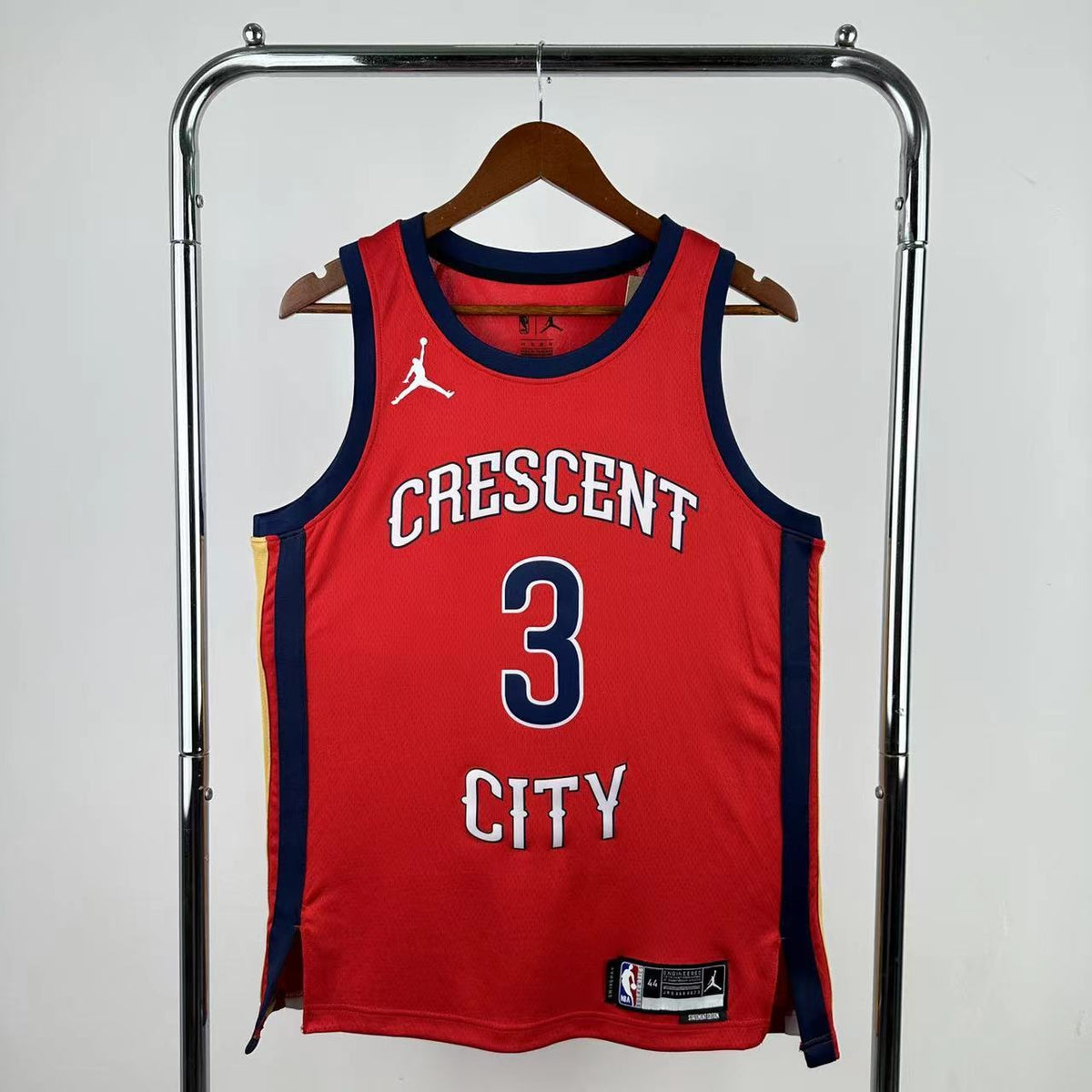 Maillot New Orleans Pelicans Statement Edition Crescent City - Rouge